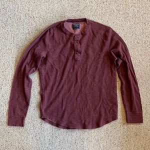 Abercrombie & Fitch long sleeve Henley L